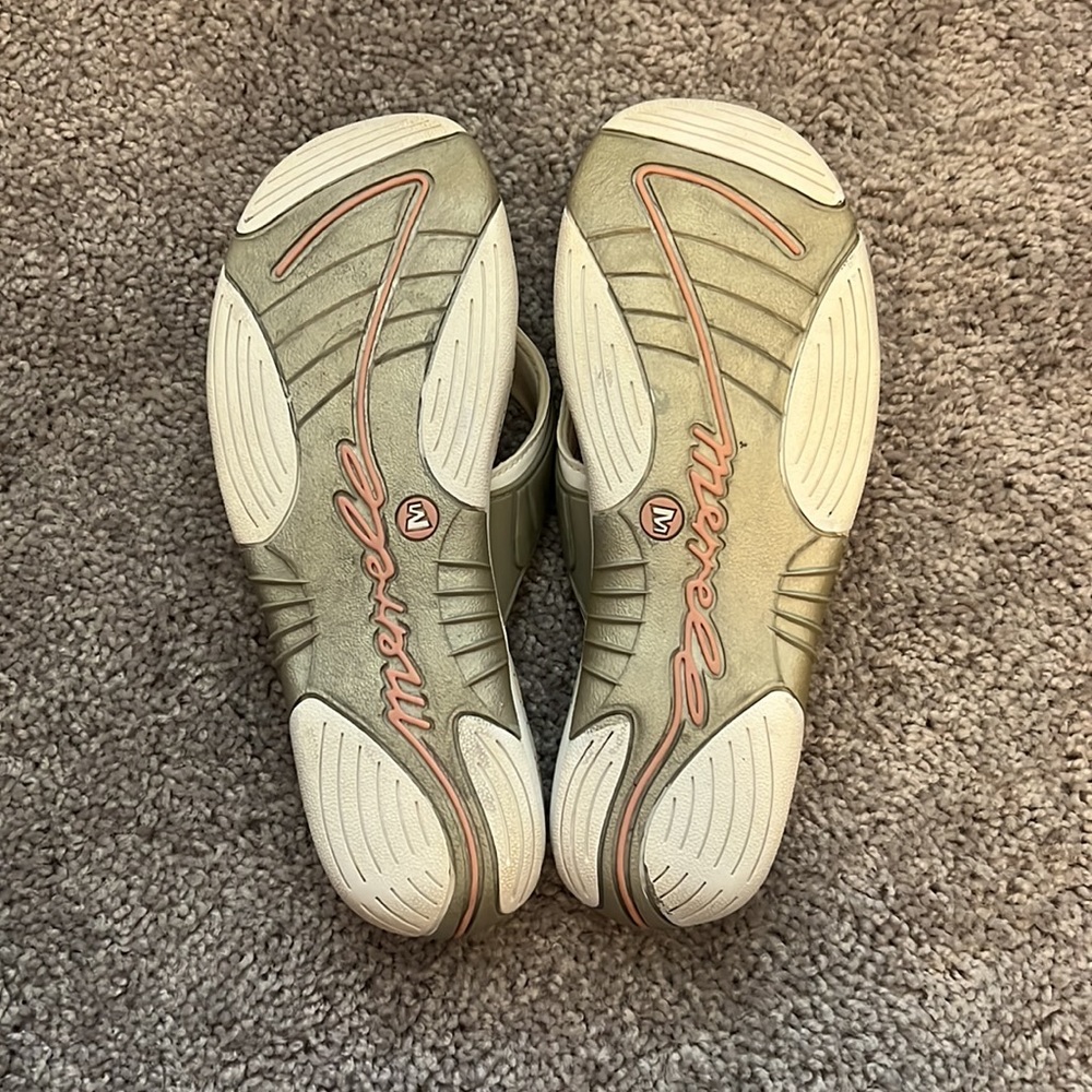 Merrell Flip Flops. Argyle Pattern. Euc. 9. - image 3